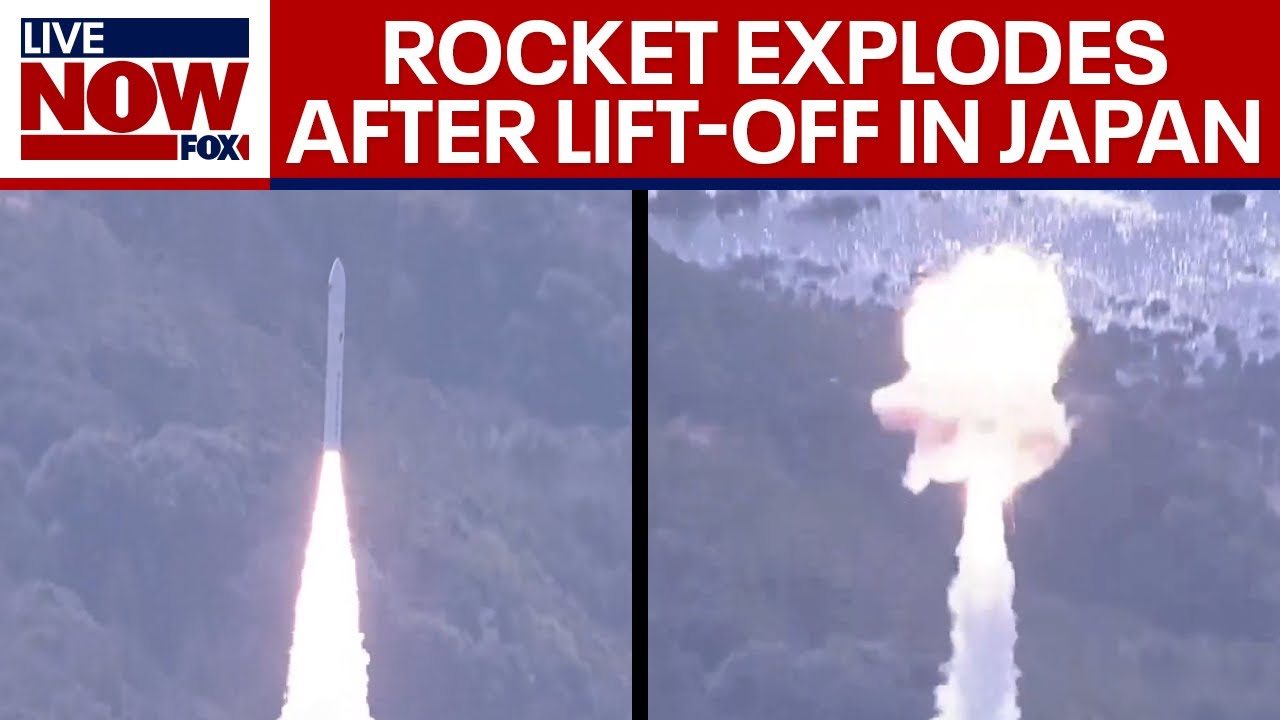 Japan's Kairos rocket explodes seconds after lift-off from Kii peninsula | LiveNOW from FOX