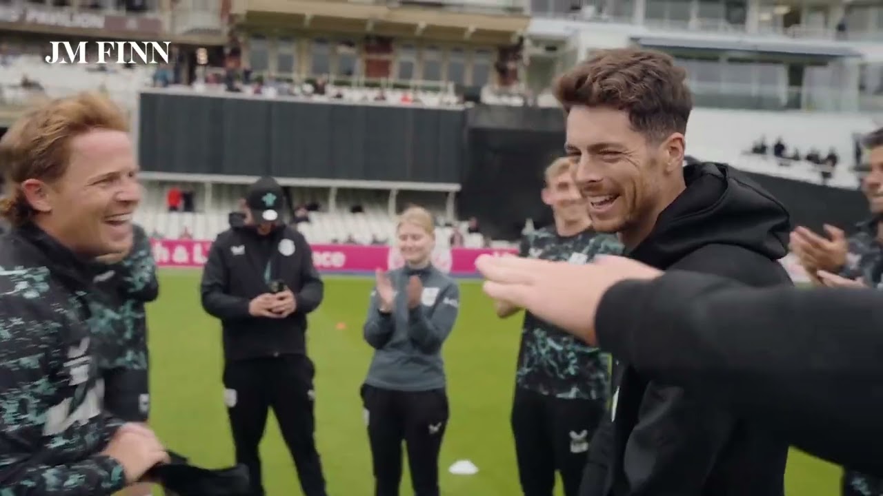 Interview at Kia Oval with Ollie Pope