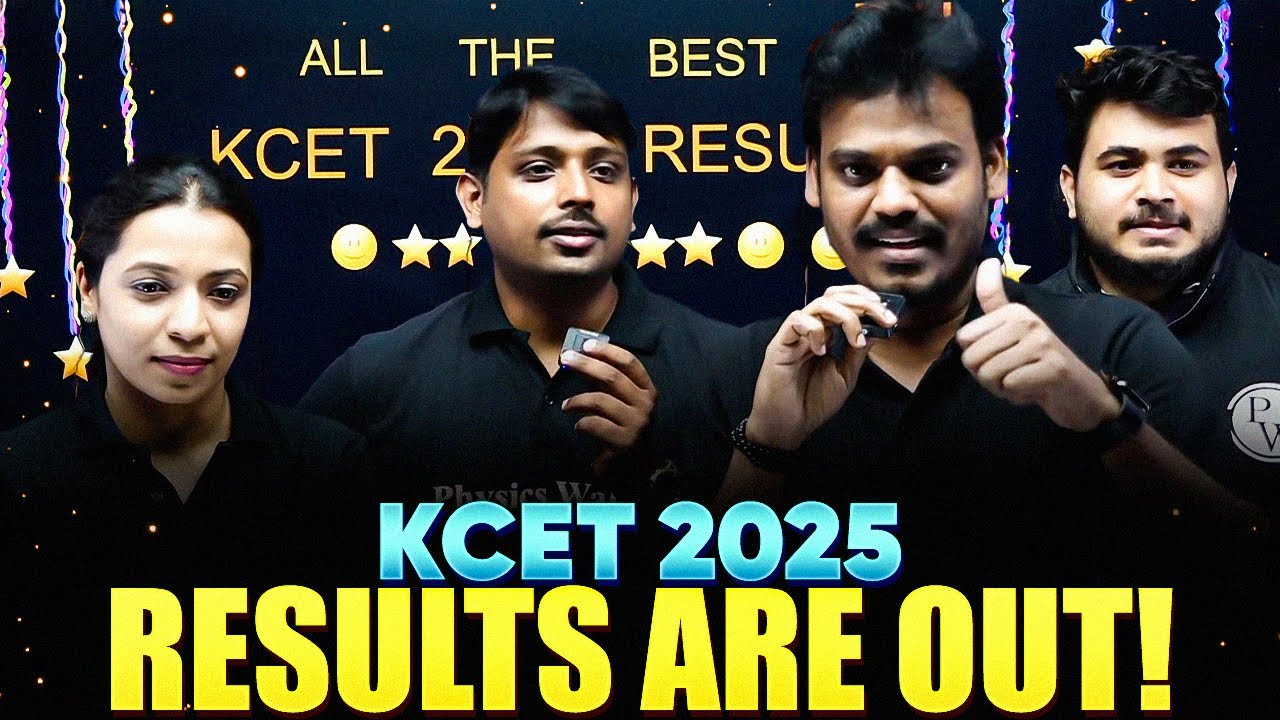 🚨KCET 2025 Results Are Out! |  Time To Celebrate the Results🔥 #kcet2025