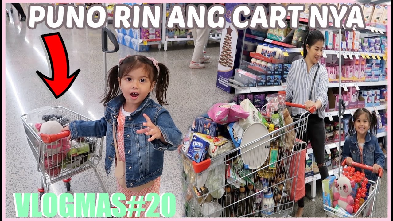 ANG GROCERY NA NAKAKAPAGOD | ANG LAKI NITONG COLES | DIKO NA MAHANAP | NAPUNO RIN ANG CART  NI HOLLY