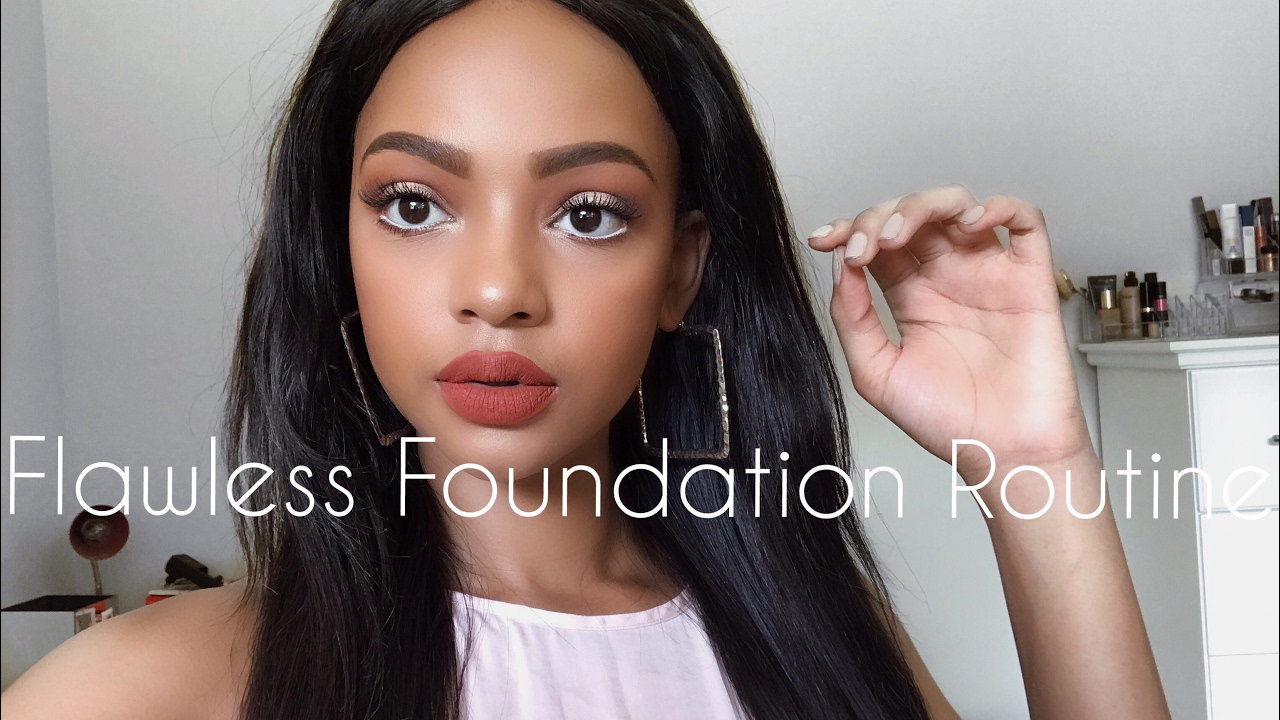 Flawless Foundation Routine + Colour Correcting | MIHLALI N