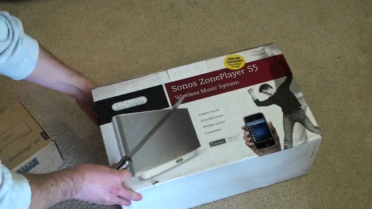 Unboxing the Sonos ZonePlayer S5 + ZoneBridge