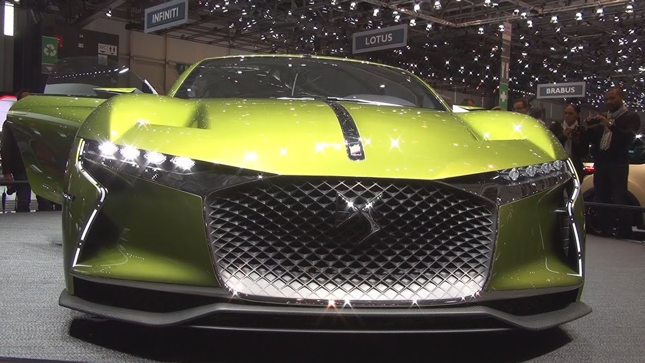 DS E-Tense (2016) Exterior and Interior