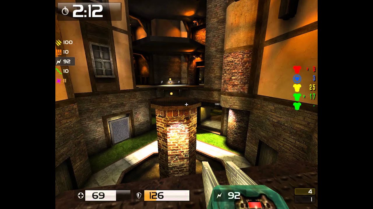 Quake Live: 108 vs ins cure