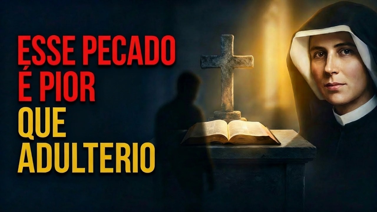 ALERTA: Este pecado “inofensivo” é mais PERIGOSO do que o adultério — Santa Faustina