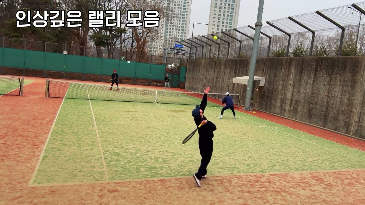 【Tennis Highlights】 20구 랠리의 승자는 누구일까?