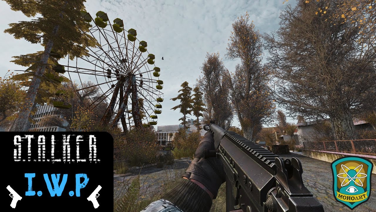 S.T.A.L.K.E.R. Improved weapon pack (I.W.P.) (4K) (Monolith) Gameplay - Part 1