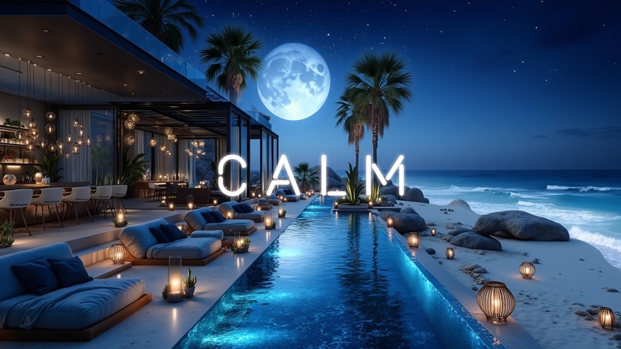 Smooth Lounge Music | Relaxing Night Beach Vibes & Chillout Music For Deep Focus Study 2026
