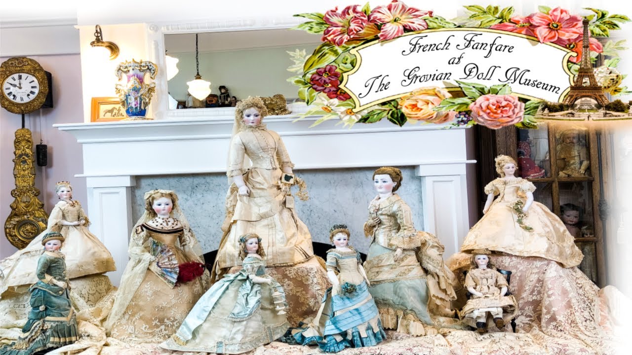 French Fanfare Michael Canadas and David Robinson | Grovian Doll Museum | Antique Dolls | VDC