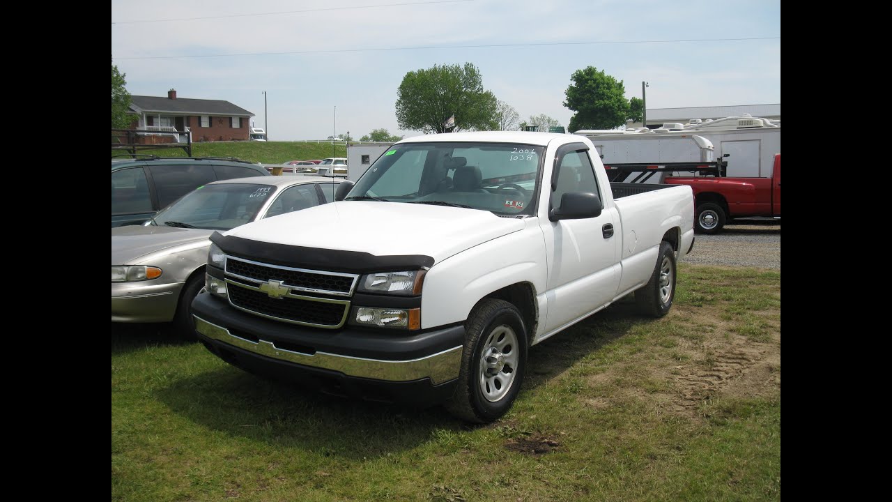 Запуск и тур Chevy Silverado 4.3L V6 2006 года выпуска