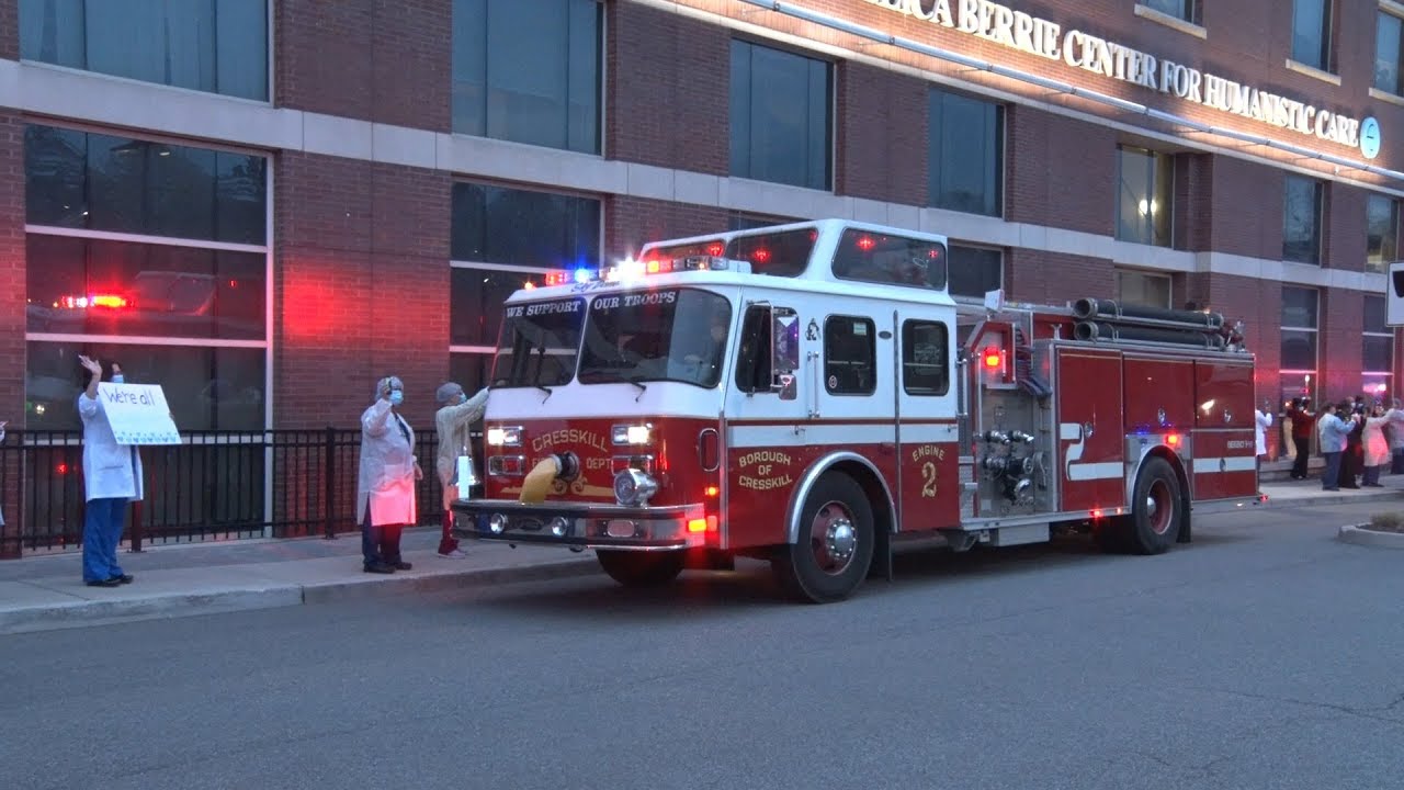 Englewood,NJ Hospital Emergency Services Appreciation Parade 4/23/20