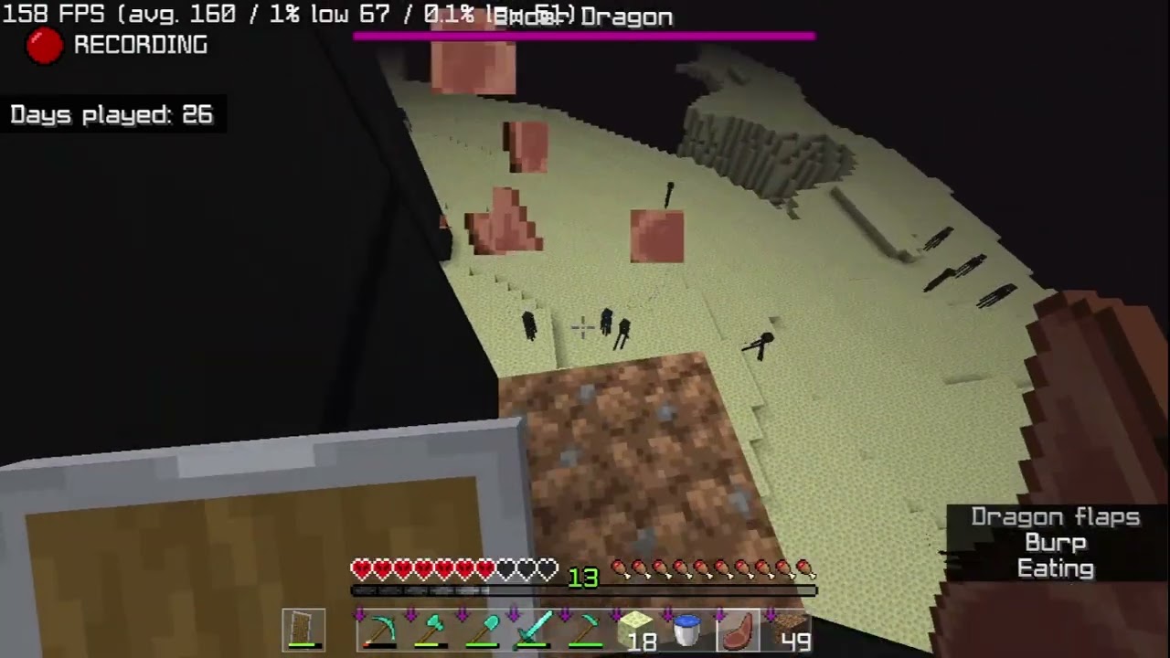 I died in my hardcore world