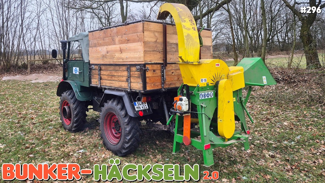 Next LEVEL! | Unimog 411 und BUSCHHACKER im Einsatz | Mercedes-Benz POWER 🔥 | oldtimer_junkie