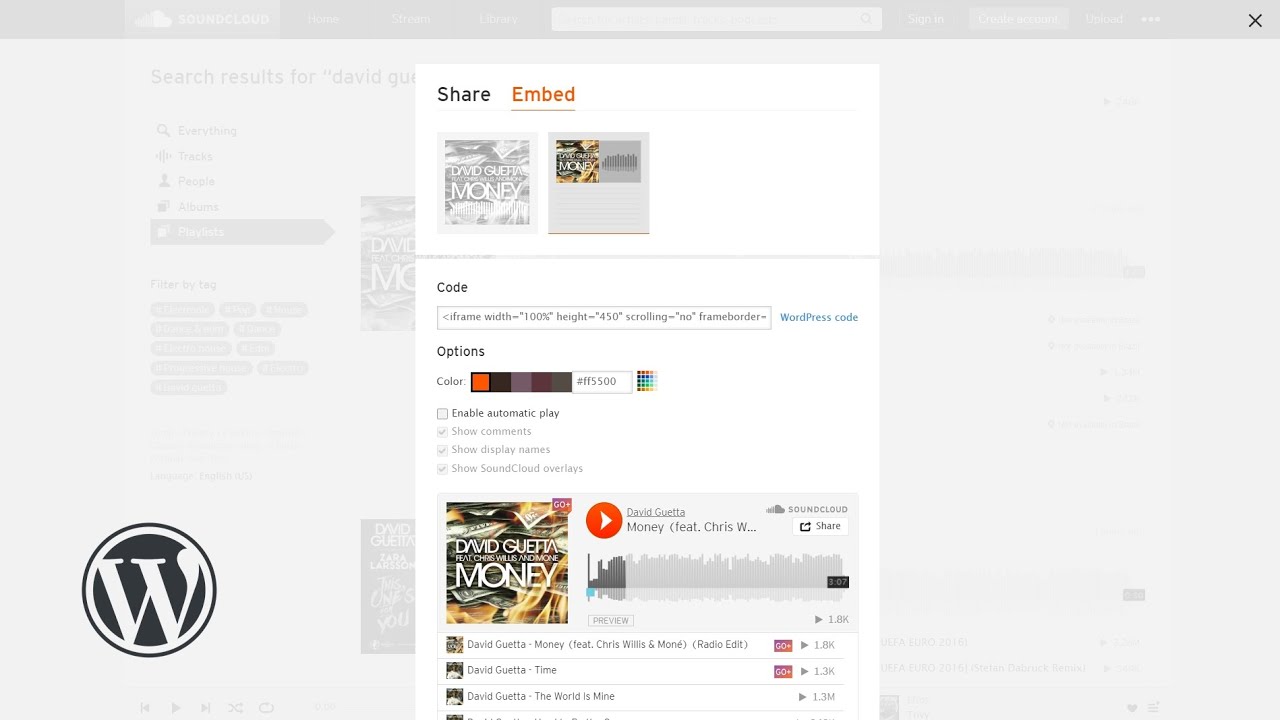 How To Embed SoundCloud Tracks and Playlists In WordPress?