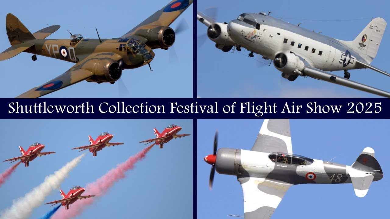 Shuttleworth Collection Festival of Flight Air Show 2025