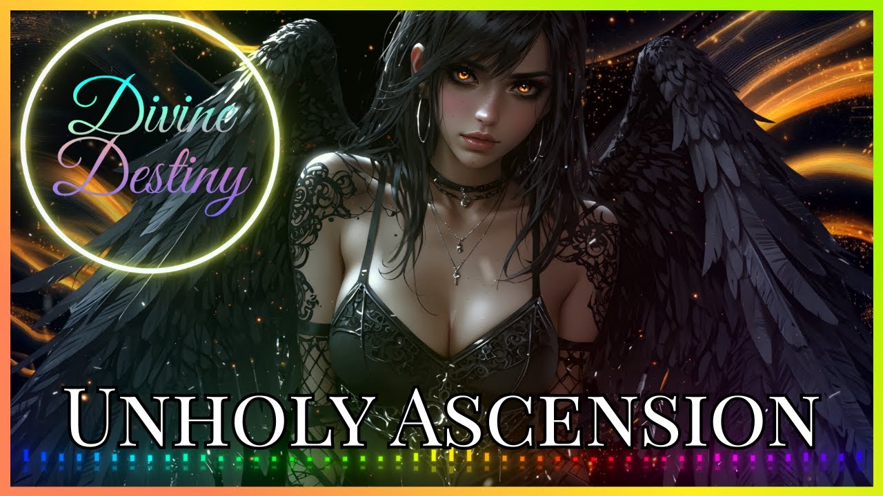 🎶 Wings Like Fire  | Dark Pop x Techno Villain Anthem | Divine Destiny Saga 🎶