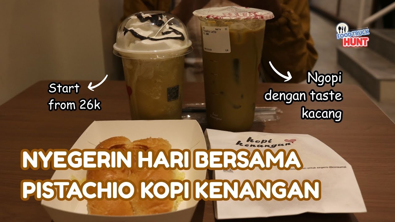 PERTAMA KALI NYOBAIN PISTACHIO DI KOPI KENANGAN TAMAN UBUD KARAWACI, RASANYA ENAK?