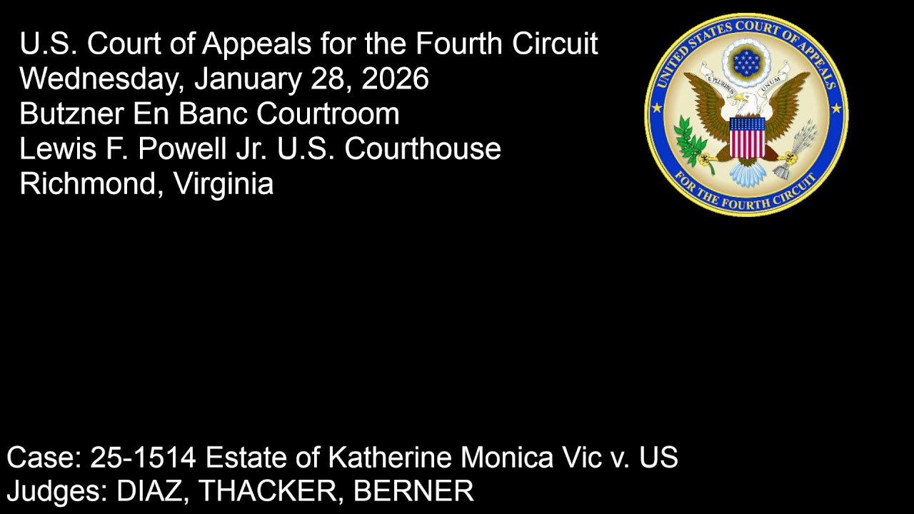 Panel II (Green Courtroom) Oral Arguments - 9:30am Wednesday 1/28/2026