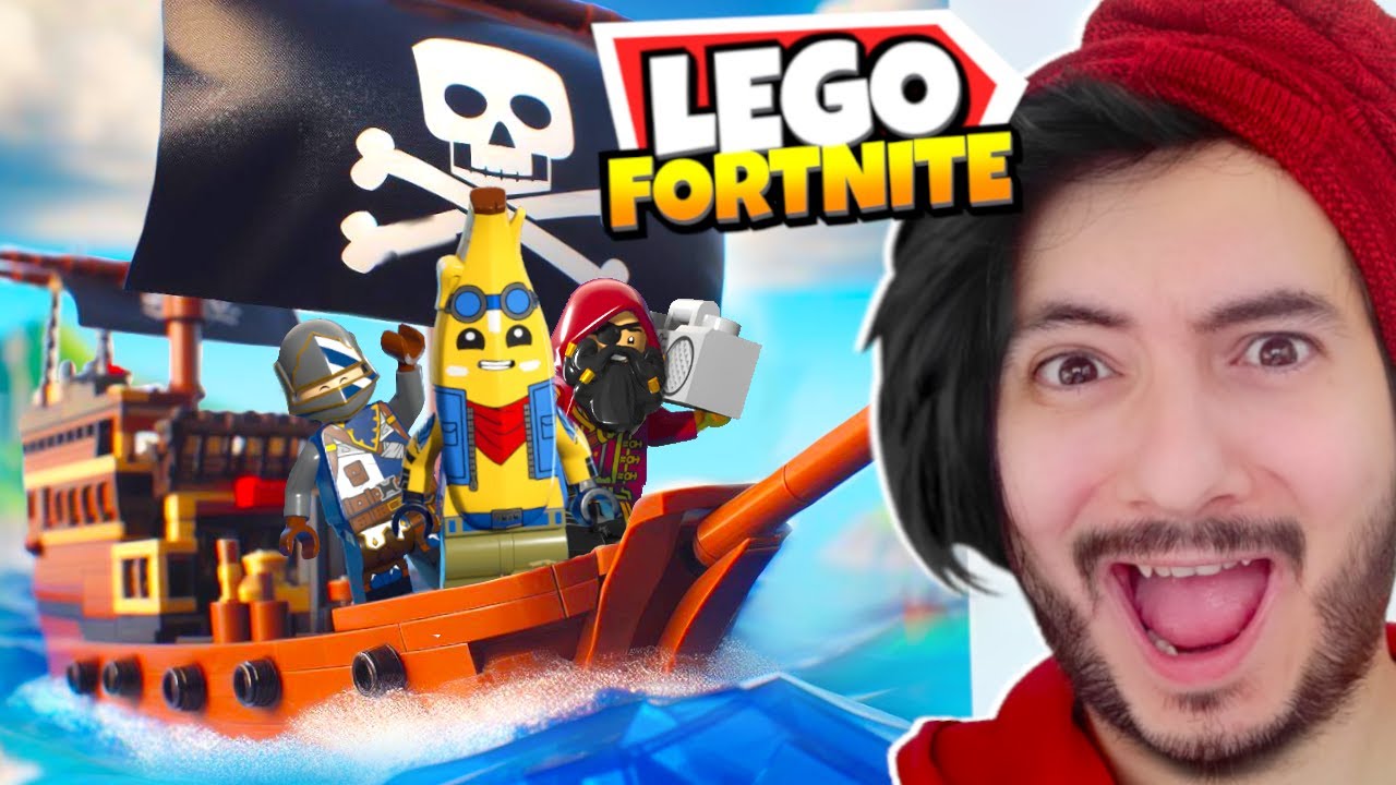 CREO UNA NAVE PIRATA SU LEGO FORTNITE..