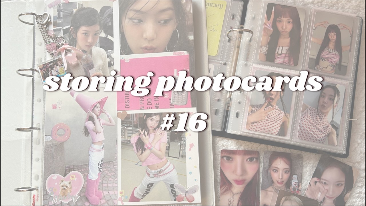 storing photocards #16~ITZY, kiiikiii, ive, twice, ateez☆