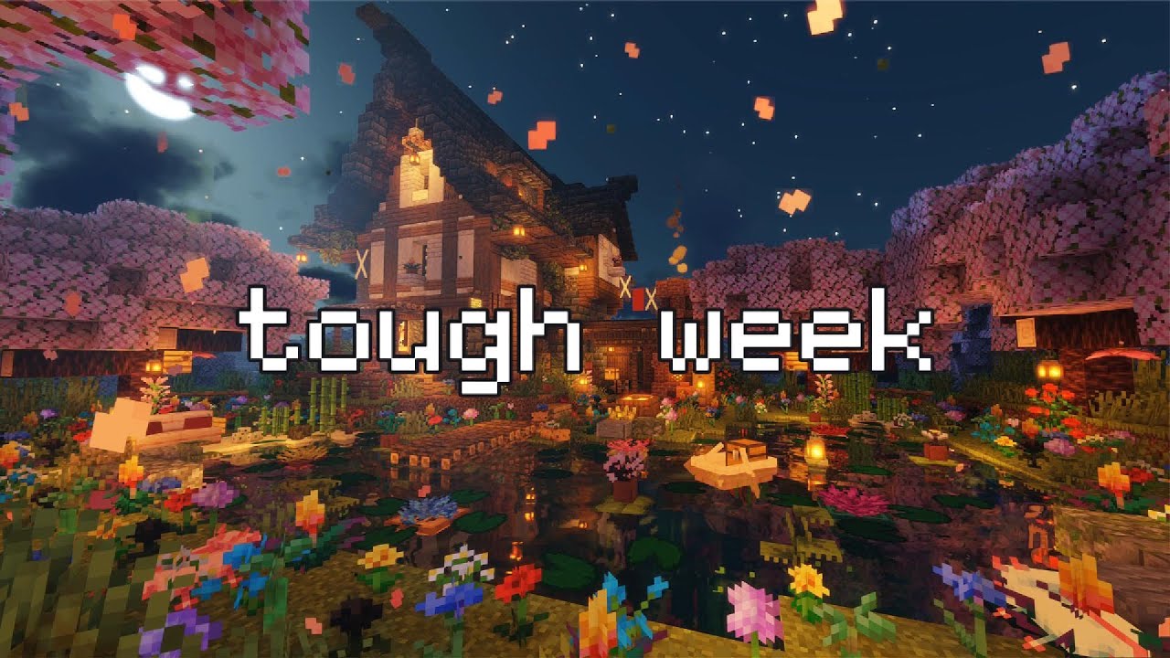 It's gonna be alright, I promise...(minecraft nostalgic music + soft rain)