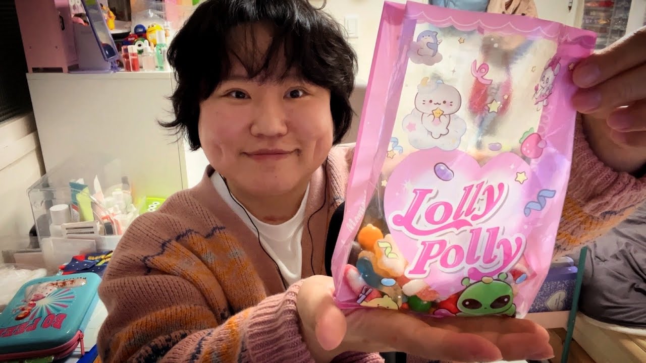 롤리폴리 젤리 이팅 싸운드 🍭 Talking ASMR