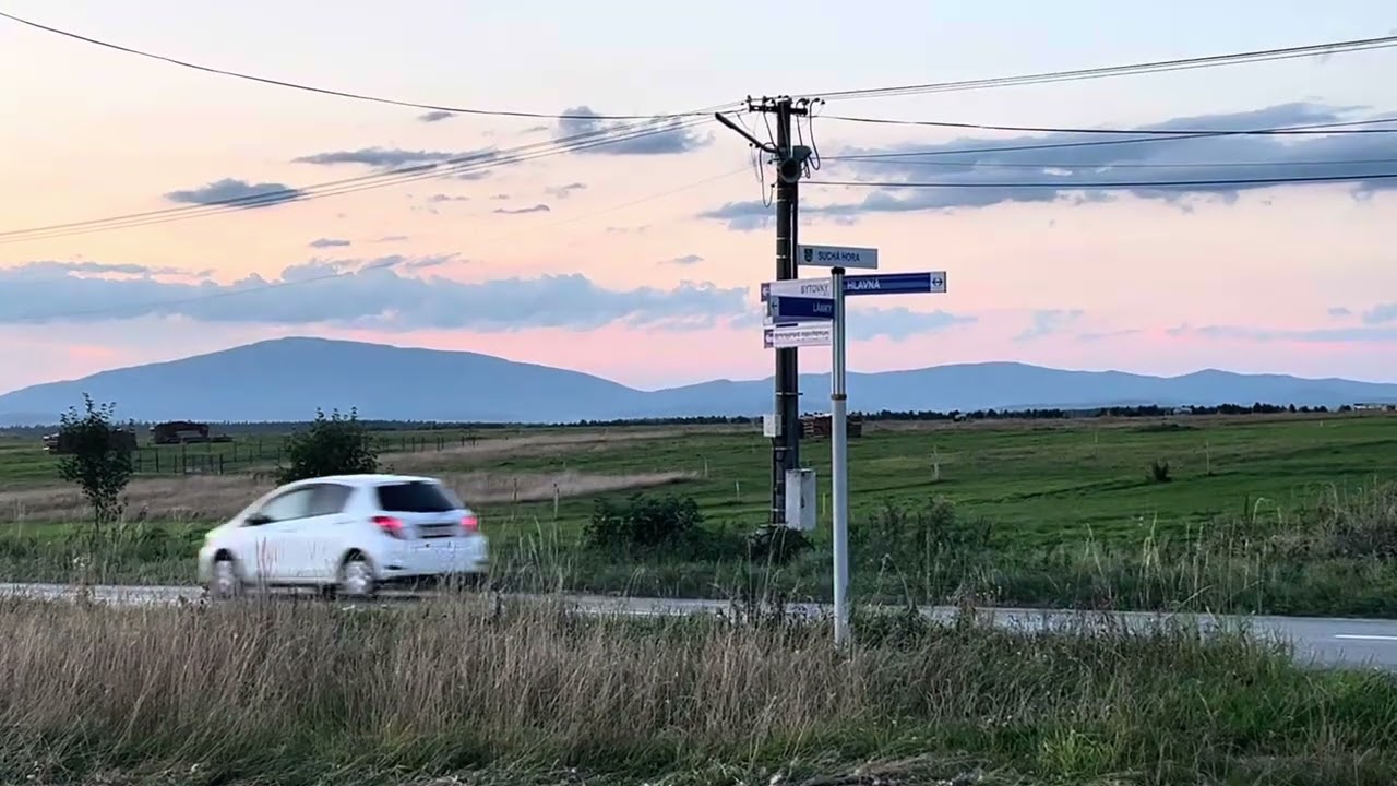 Such&aacute; Hora - opisana panorama g&oacute;r (Orawa i Beskidy)