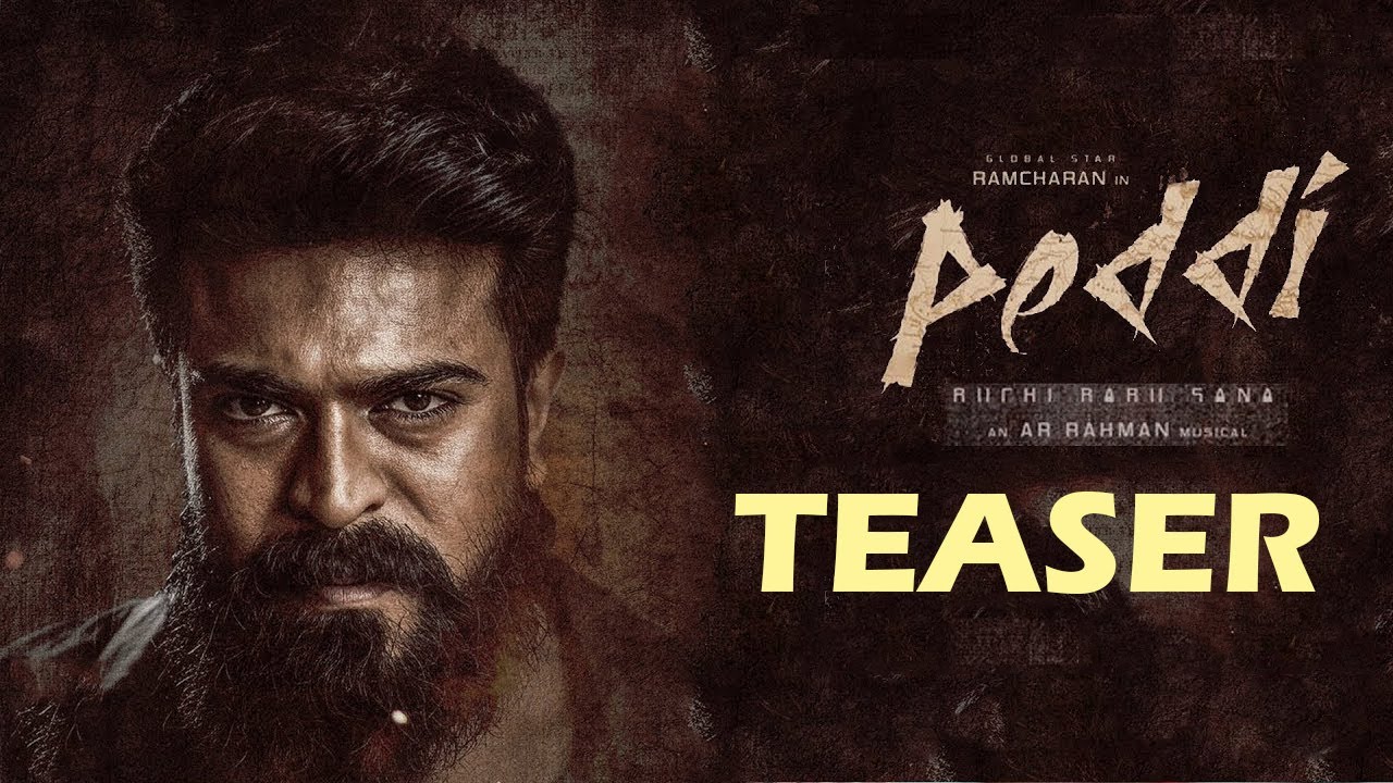 #Peddi Official Glimpse | Ram Charan Buchibabu Peddi Official Teaser | RC 16 Movie New First Look
