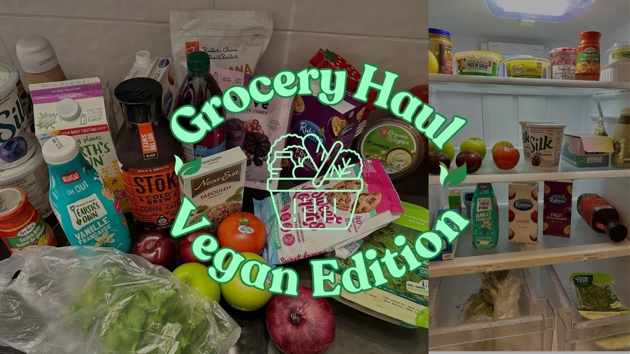 Vegan Grocery Haul! 🥝🫐🥐 (Ontario, Canada)