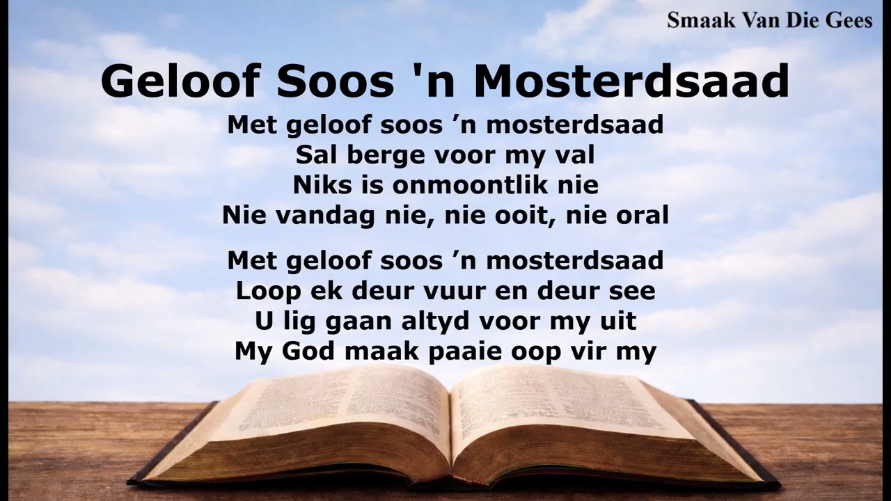 035 Geloof Soos 'n Mosterdsaad