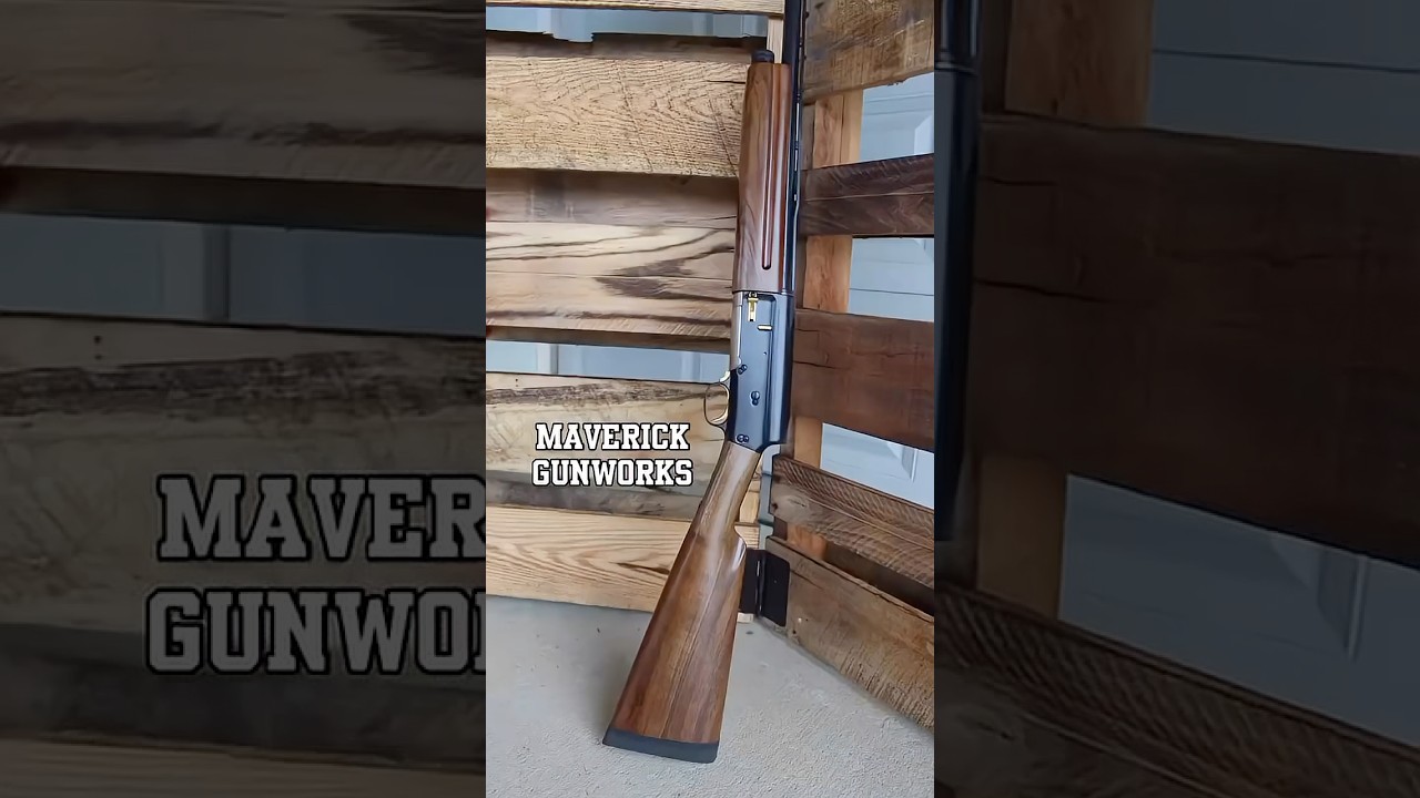 This is a one of a kind Browning A5 16ga we refurbished with custom wood and Cerakote!