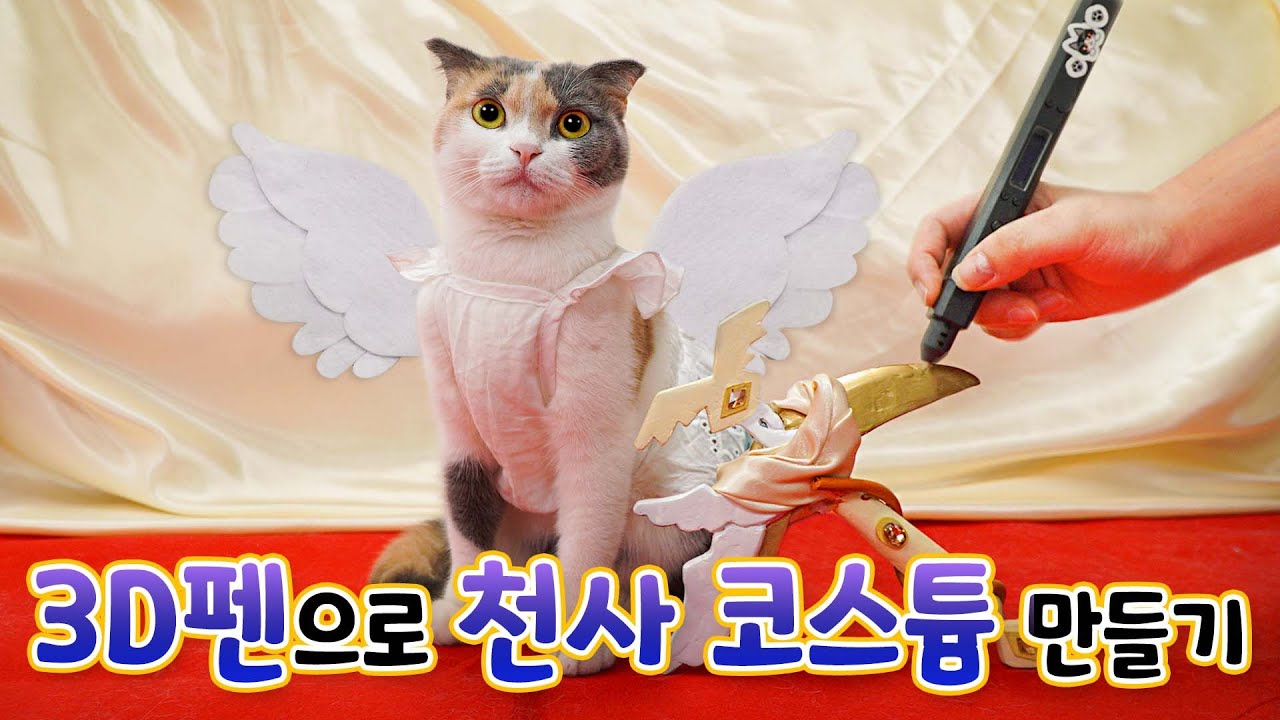 천사가 된 고양이 【산냥고】 | 고양이산책