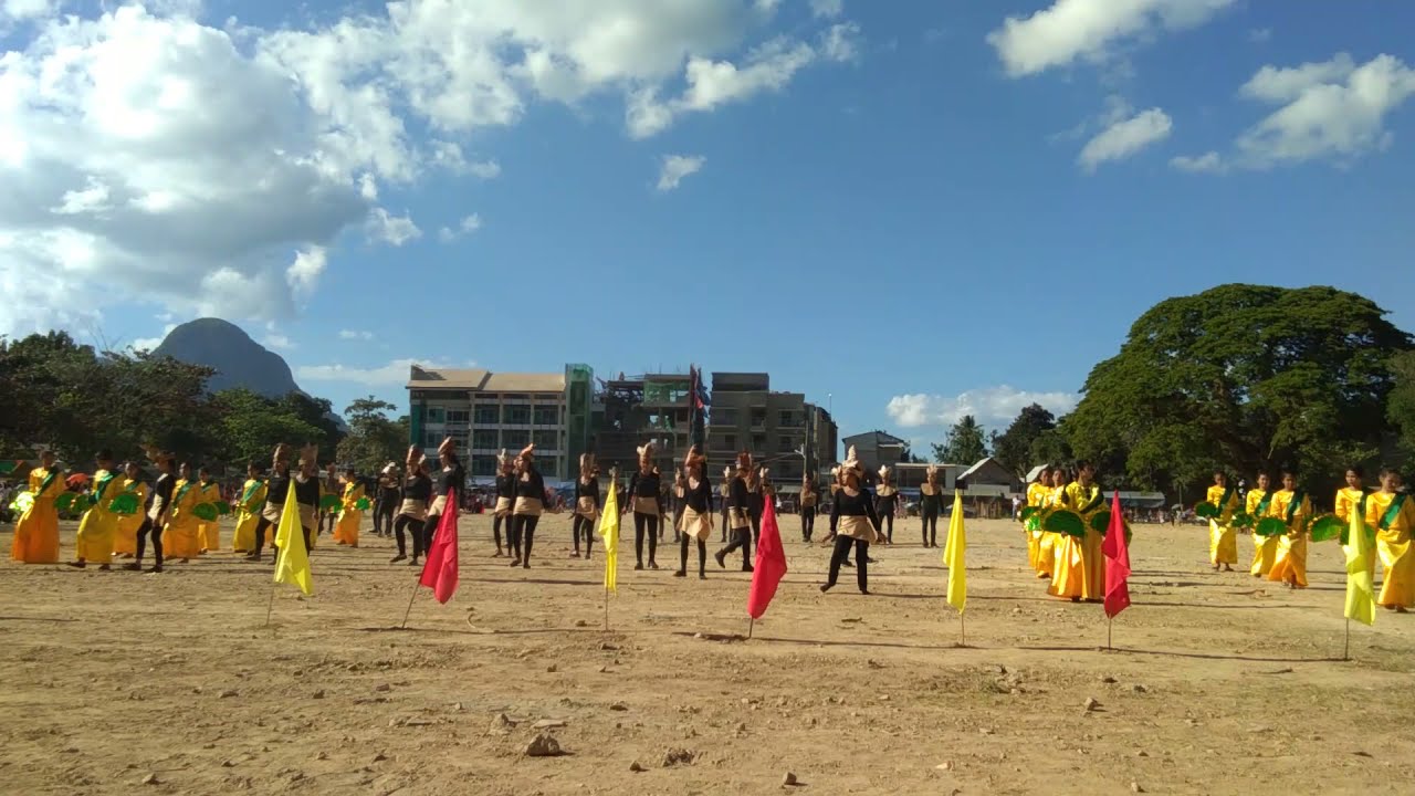 Western Philippines University-El Nido Campus students performing the Mindanaoan Ethnic Dance (2019)