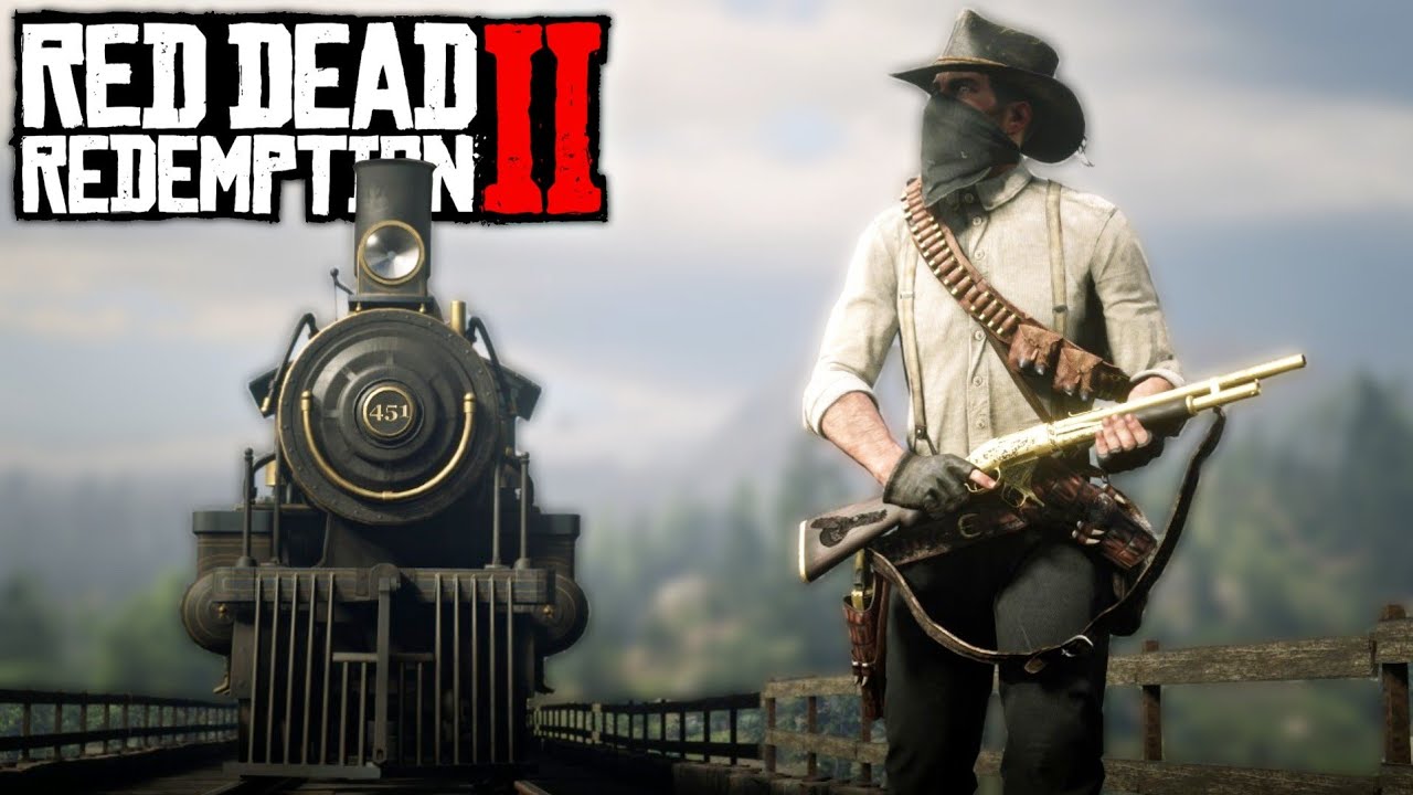 RED DEAD REDEMPTION 2 #70 | ASSALTANDO 5 TRENS SEM SER PRESO! ( DESAFIO INSANO )