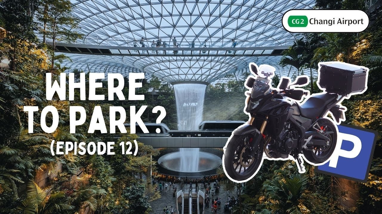 Motorcycle Parking at Jewel | Where to Park? (Ep 12)