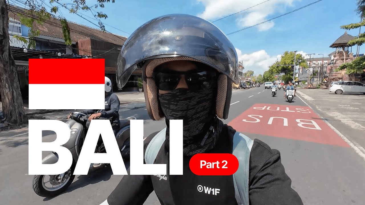 Bali 2025 🇮🇩 | Kuta, Ulun Danu Temple & Hidden Villages on Bike! Part-2 #balitravelvlog #KutaBali