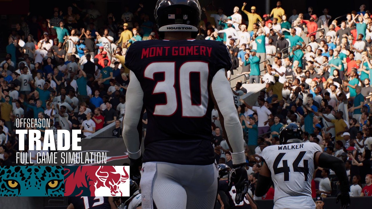 Montgomery | Jaguars vs. Texans | 2026 NFL Trade | Madden NFL 26 Simulation
