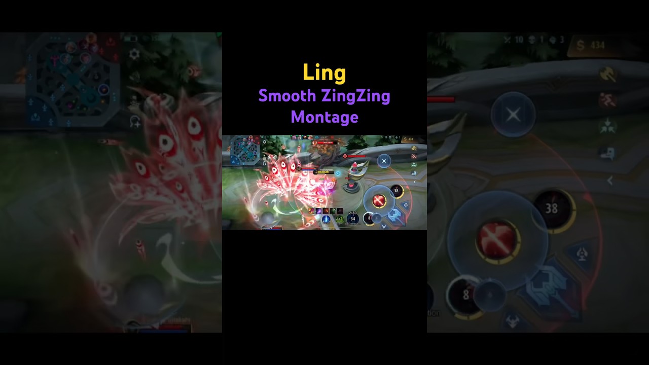 THE SMOOTHEST LING EVER | LING MONTAGE #lingmontage #mlbb  #OfficialRobert #ling
