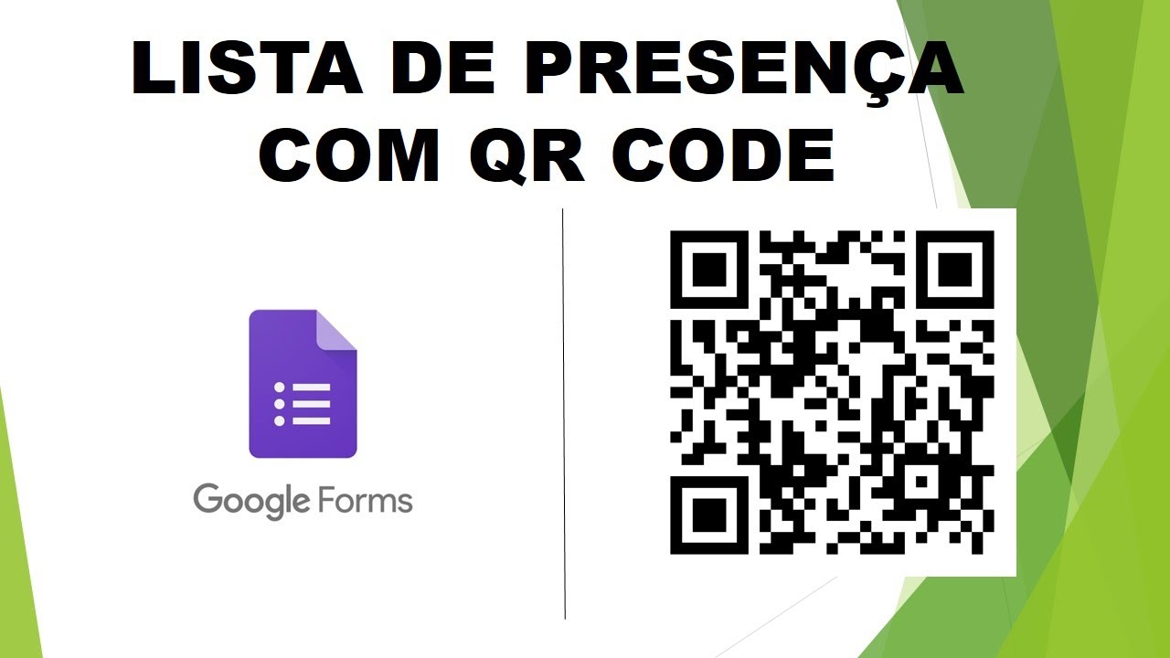 COMO FAZER LISTA DE PRESENÇA COM QR CODE