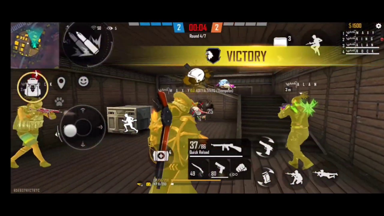 CLASH SQUAD # NOOB TO PRO TRAINING-FOUR FINGER CLAW-AMK Gaming