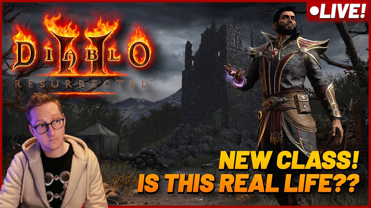 🔴[LIVE] D2R - Warlock Playthrough! HUGE New Update