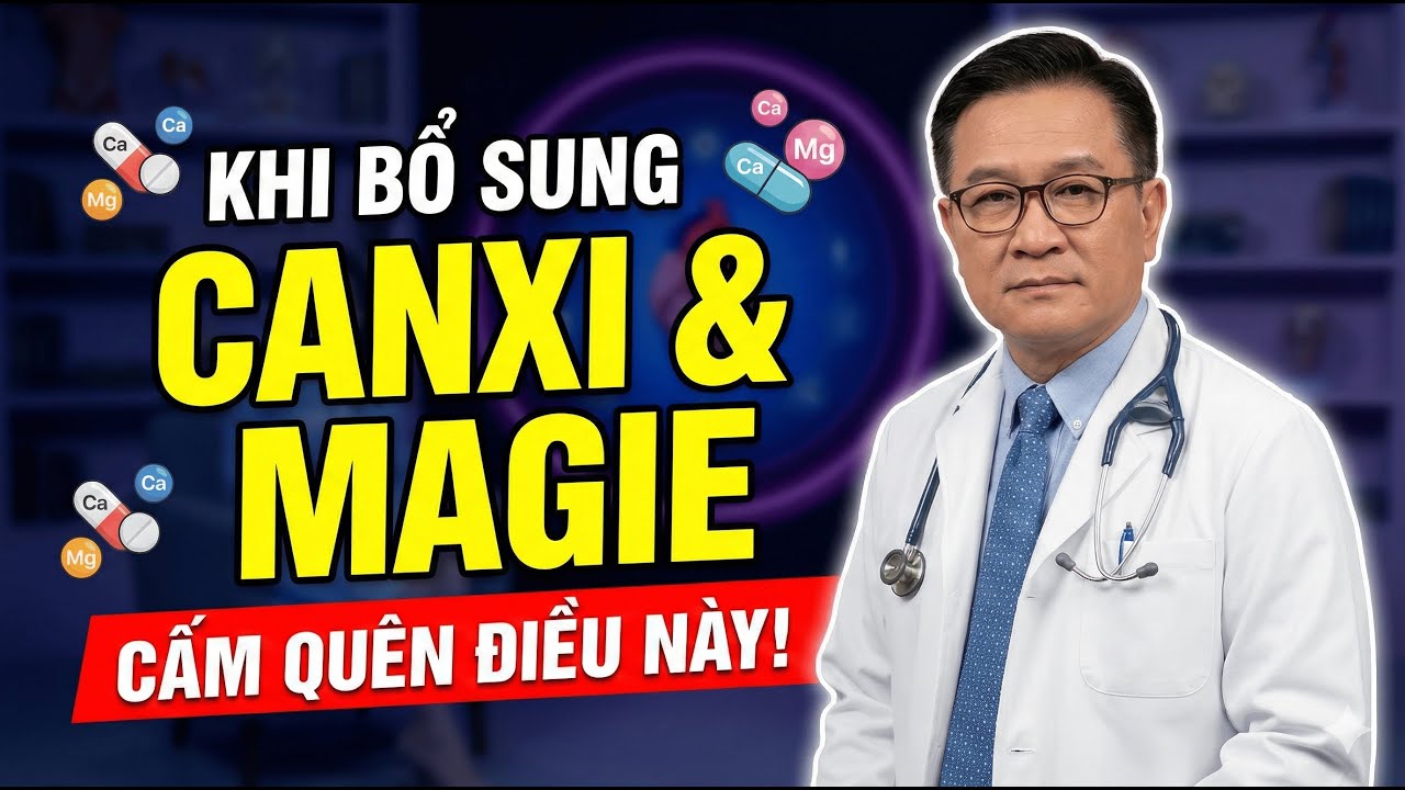 Bác Sĩ Giải Mã: Những Điều Không Được Quên Khi Bổ Sung Canxi, Magie Và Các Vi Chất