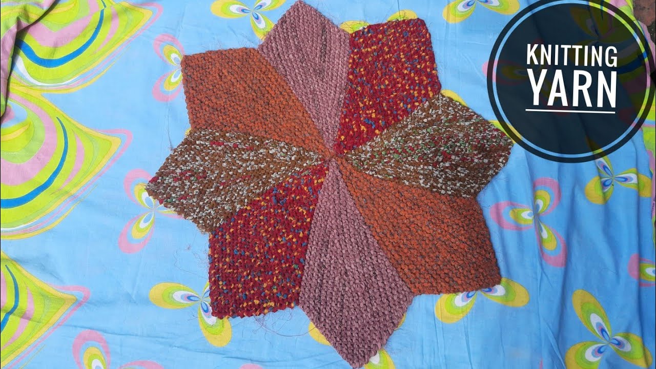How to Knit doormat/Table rug in easy steps (Hindi) Design-3 #atinuspandey @Knittingyarn