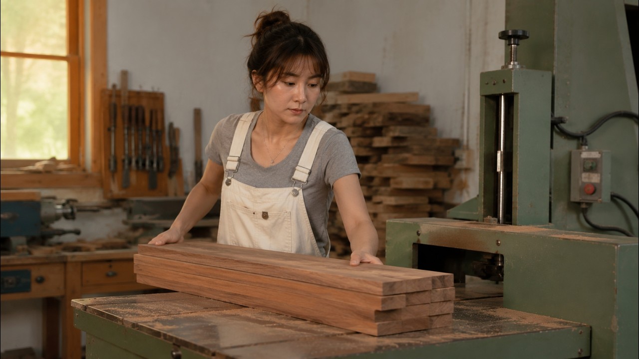 From Raw Cherry Wood to a Stunning Handmade Wardrobe | Complete Woodworking Process
