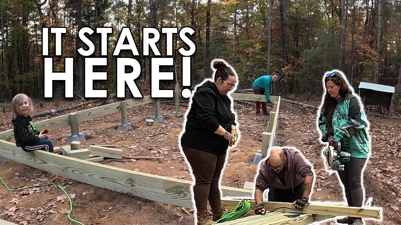 Building Our Shed From the Ground Up | Foundation Layout Begins