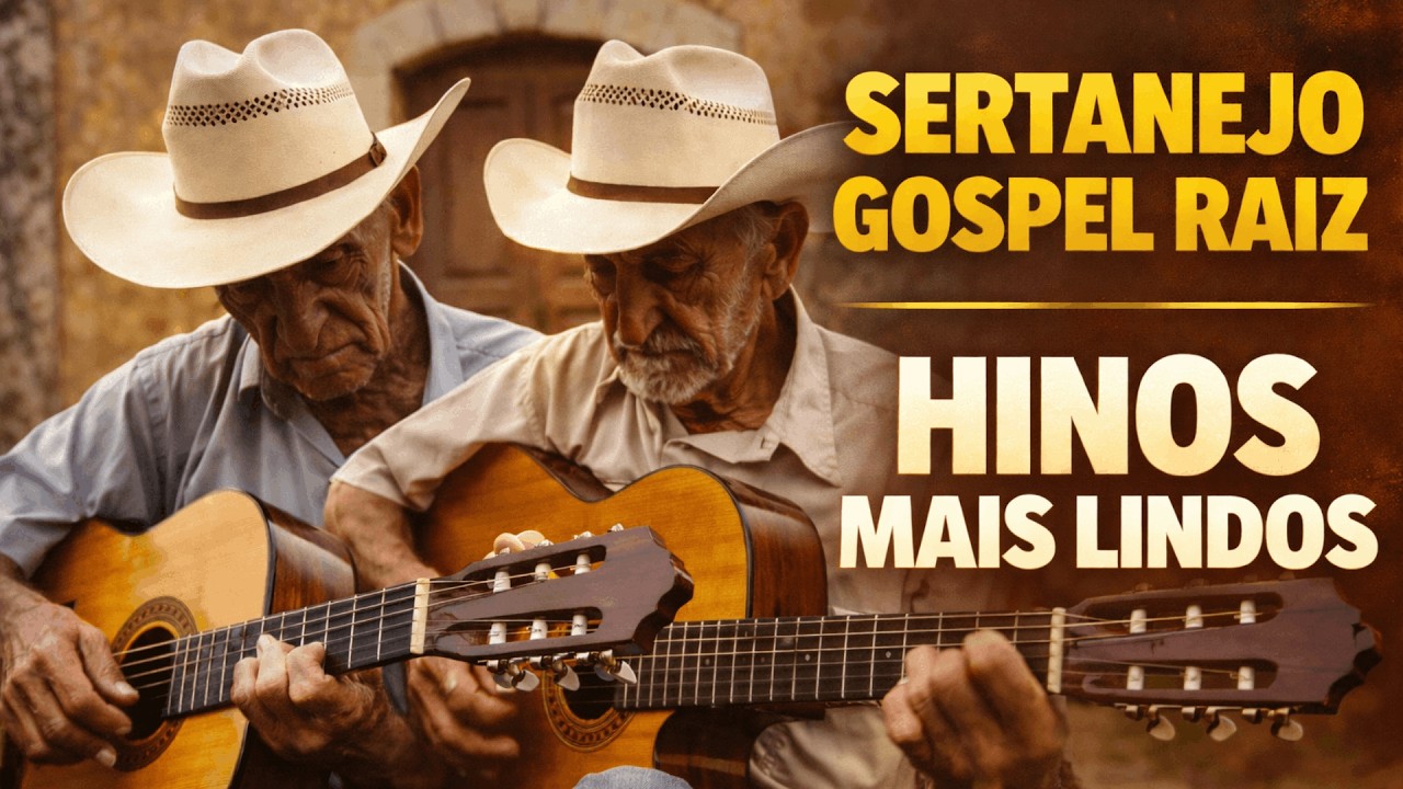 SERTANEJO GOSPEL RAIZ 🙏 HARPA CRISTÃ – Hinos que Tocam o Coração | Louvores Antigos Inesquecíveis