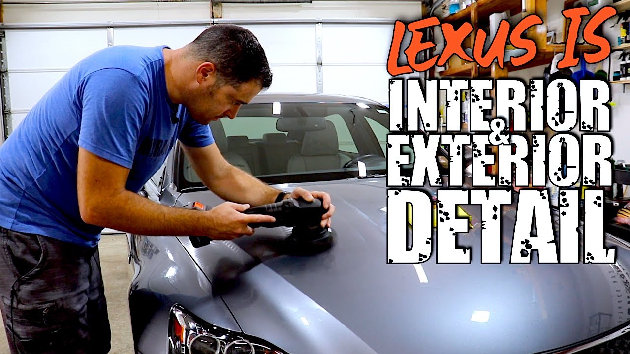 Interior & Exterior Detail With AM Details Products! Lexus IS #autodetailing #mobiledetailing