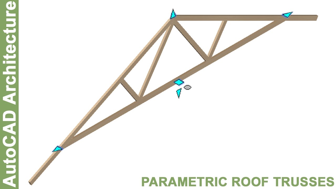Parametric Roof Trusses in AutoCAD Architecture
