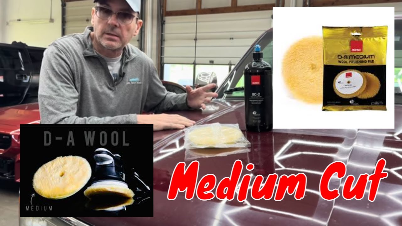 A Wool Pad For Dual Action Polishers That Can Cut And Finish Well On This Abandoned Farm Truck!