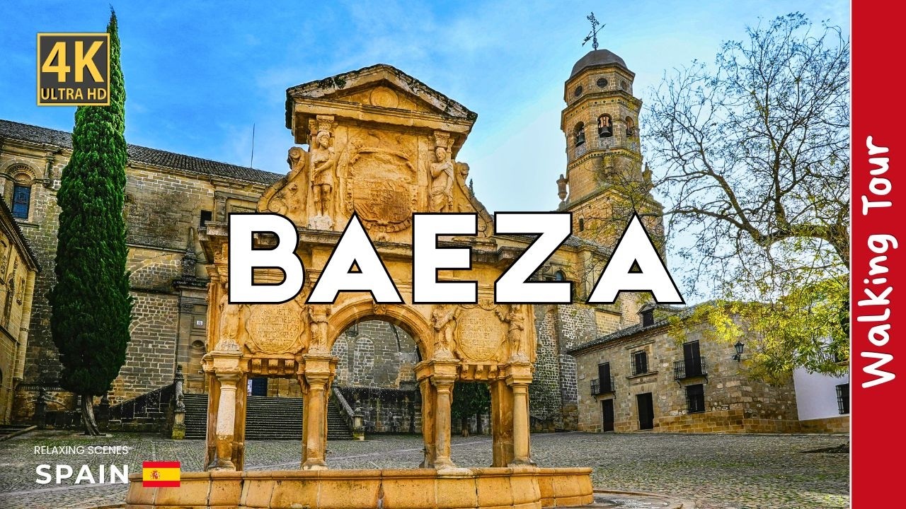 Baeza, Jaén | Walking Tour en 4k60fps España